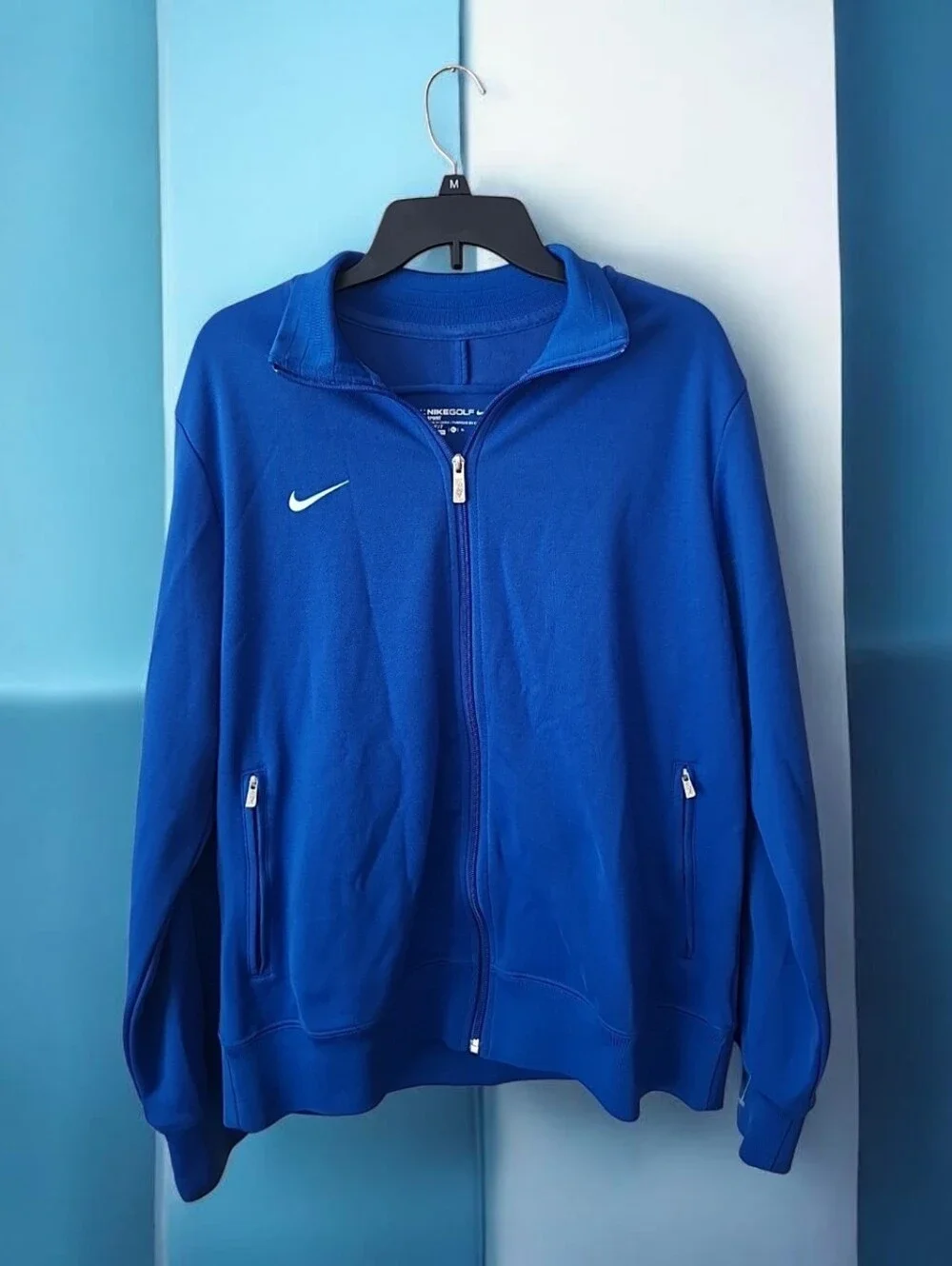 Nike Men’s Royal Blue Full-Zip Training Jacket